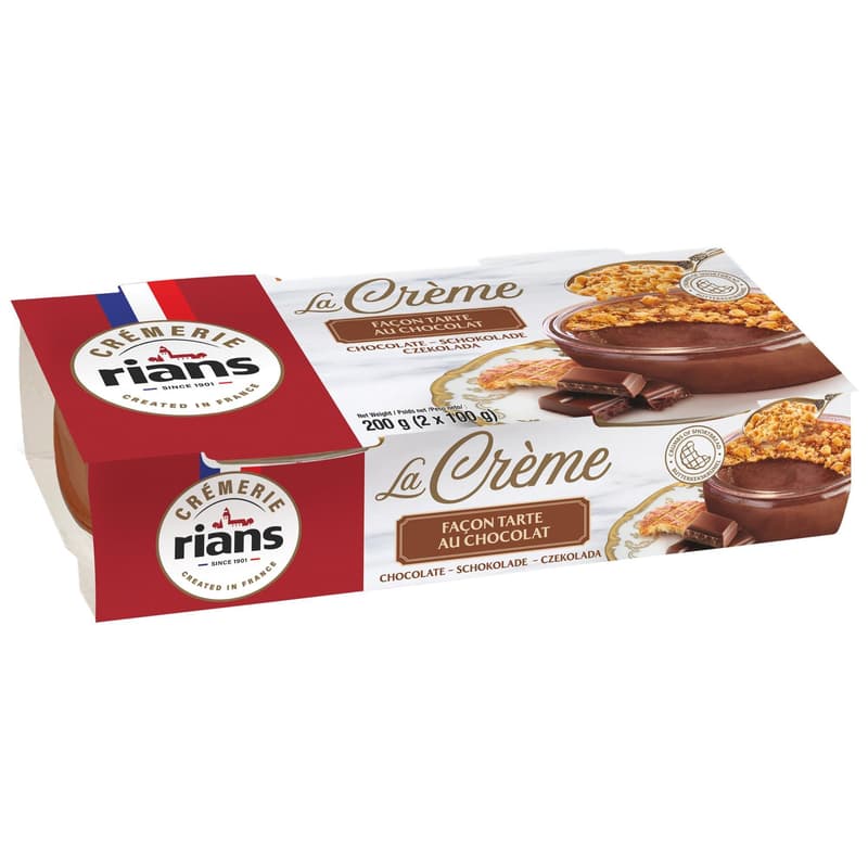 Rians Crème mit Schokolade und Keksen