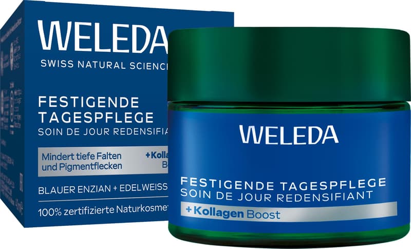 Weleda Festigende Tagespflege Blauer Enzian & Edelweiss