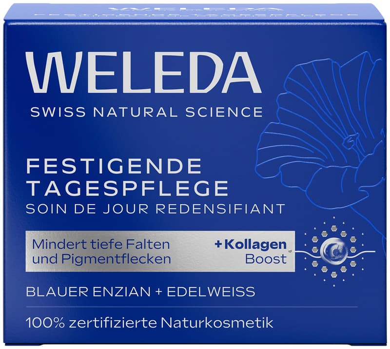 Weleda Festigende Tagespflege Blauer Enzian & Edelweiss