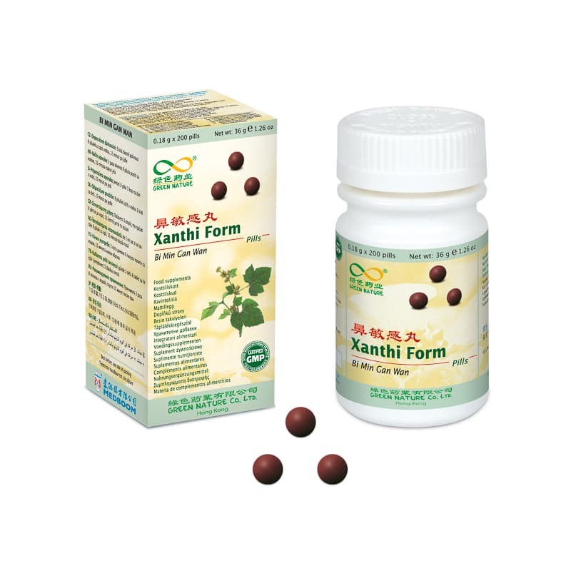 Green Nature Shenzhou Xanthi Form TCM Pillen