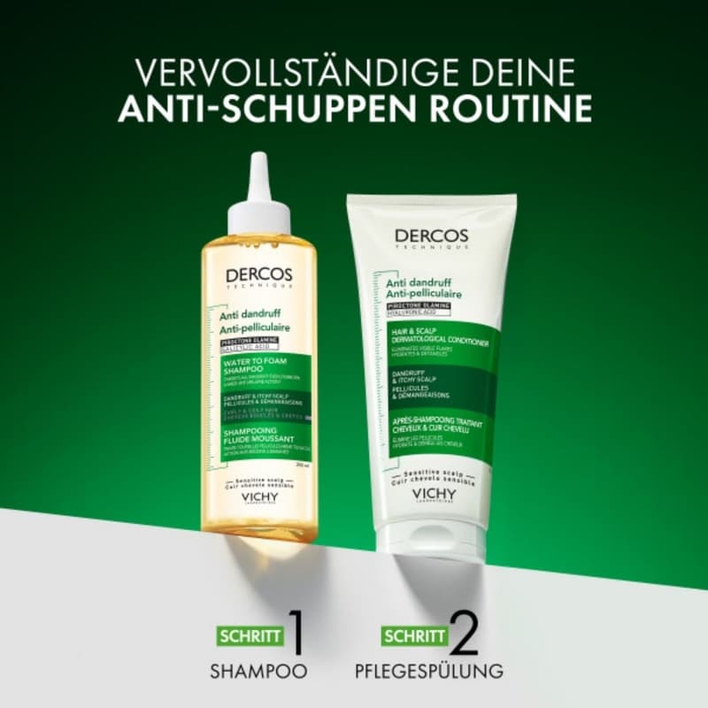 Vichy Dercos Anti-Schuppen Water to Foam Shampoo