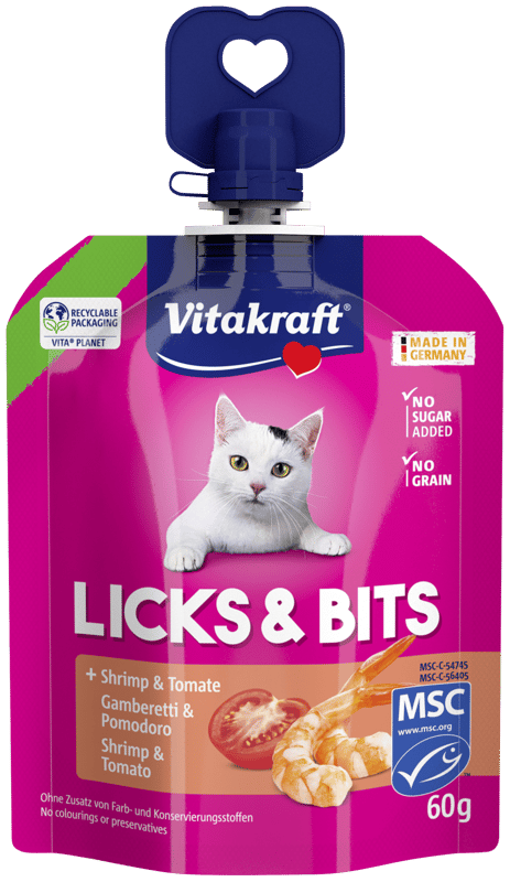 Licks & Bits 60 g KA Shrimp MSC I