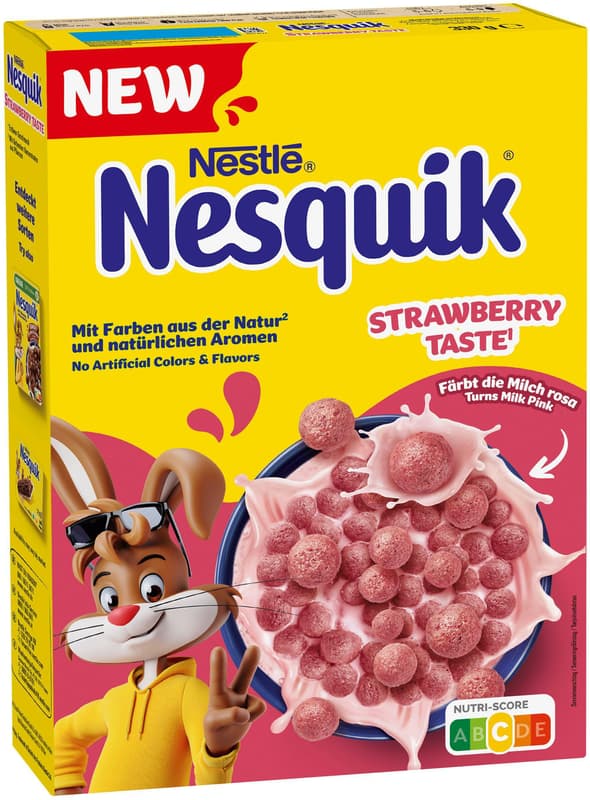 Nestlé Nesquik Strawberry Cerealien