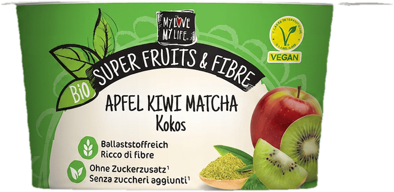 MyLove-MyLife Organic Super Fruits & Fibre - Apple, Kiwi, Matcha