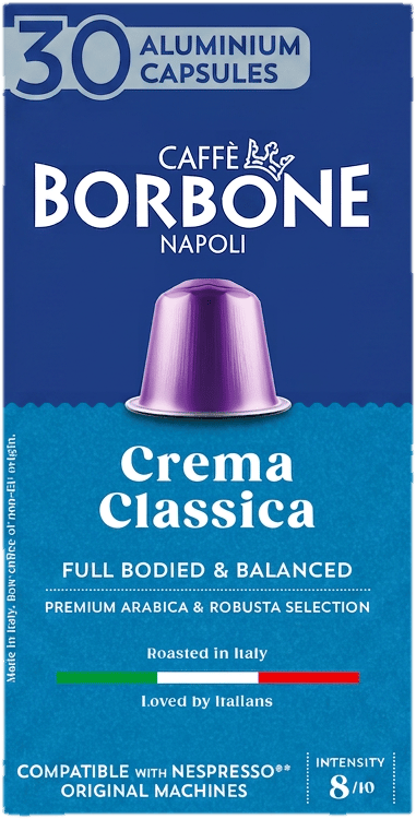 Caffè Borbone Crema Classica - Nespresso kompatible Kapseln 30 Stück