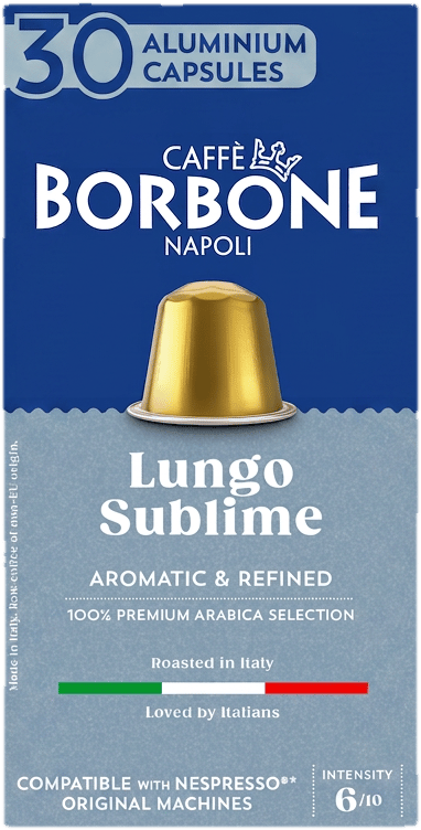 Caffè Borbone Lungo Sublime - Nespresso kompatible Kapseln 30 Stück