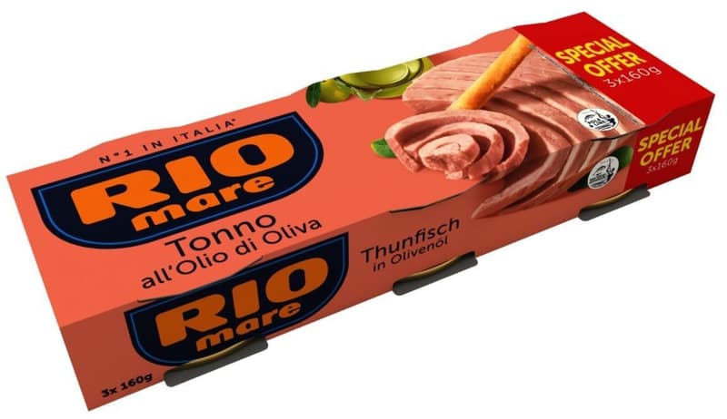 Rio Mare Thunfisch in Olivenöl 160g 3x160g