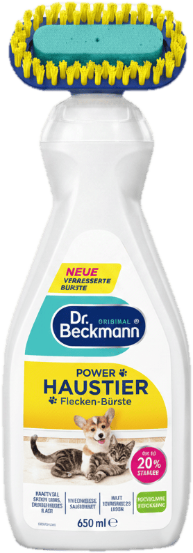 Dr. Beckmann Haustier Flecken-Bürste