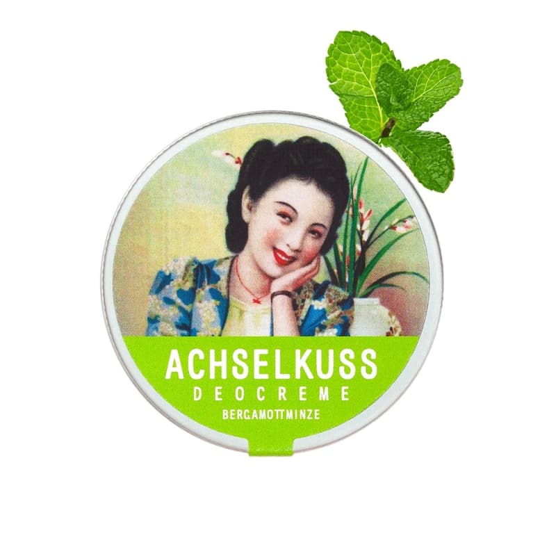  ACHSELKUSS Deocreme Bergamottminze