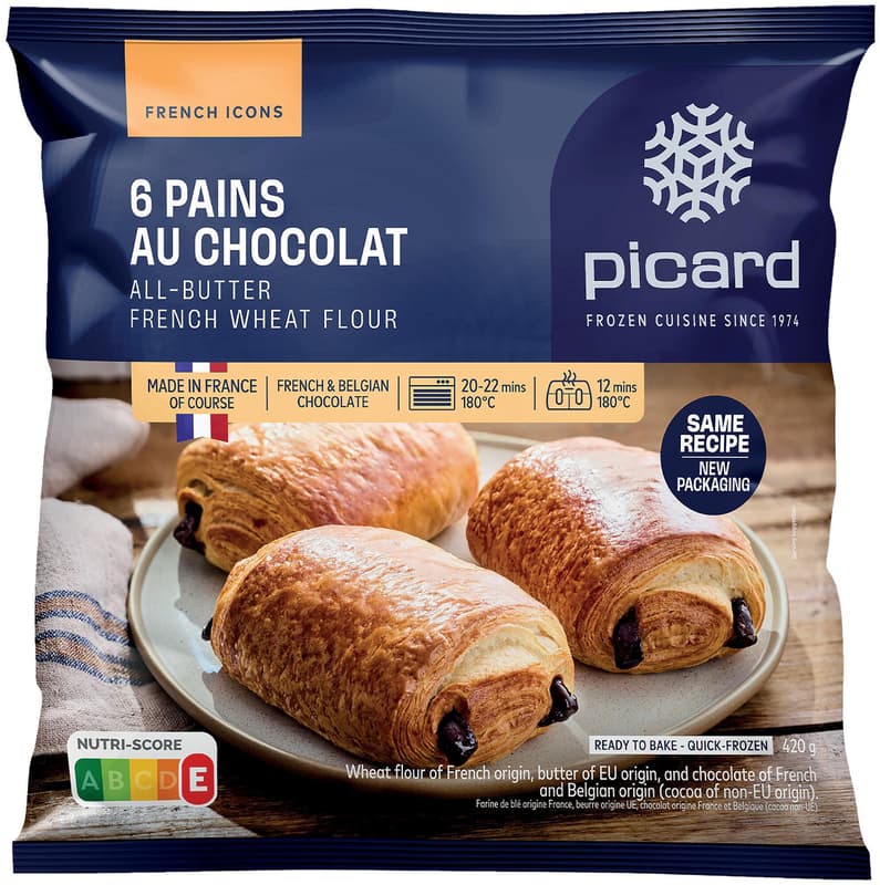 PICARD 6 Pains au Chocolat (tiefgekühlt)