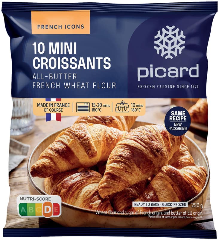 PICARD 10 Mini Croissants (tiefgekühlt)