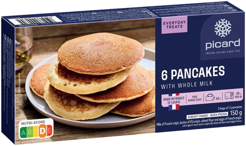 PICARD 6 Pancakes (tiefgekühlt)