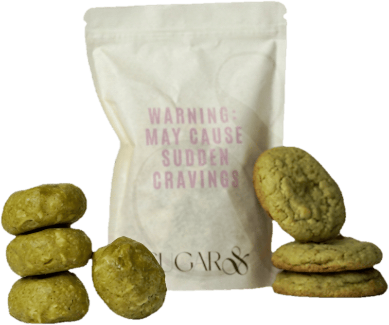 Jaumi Cookie Teig Weiße Schokolade & Pistazie (tiefgekühlt)