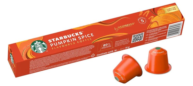 STARBUCKS Pumpkin Spice Kaffeekapseln für NESPRESSO