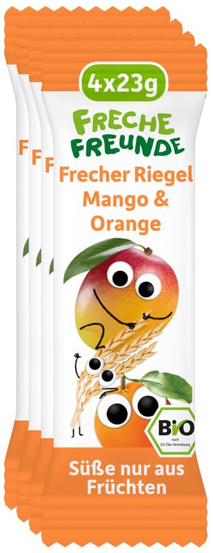 Freche Freunde BIO Frecher Riegel Mango & Orange
