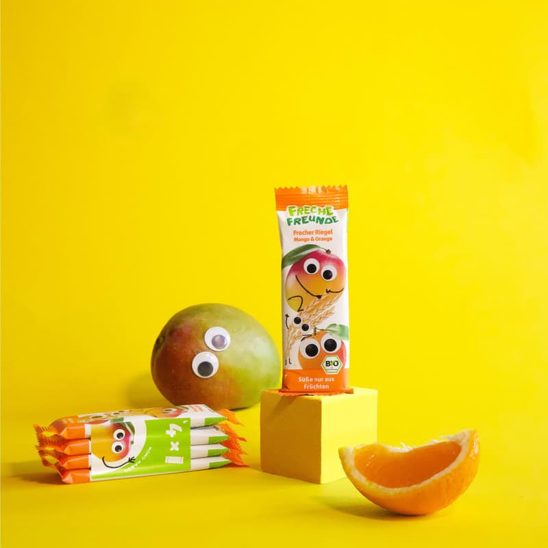 Freche Freunde BIO Frecher Riegel Mango & Orange