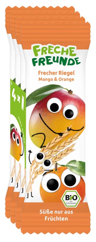 Freche Freunde BIO Frecher Riegel Mango & Orange