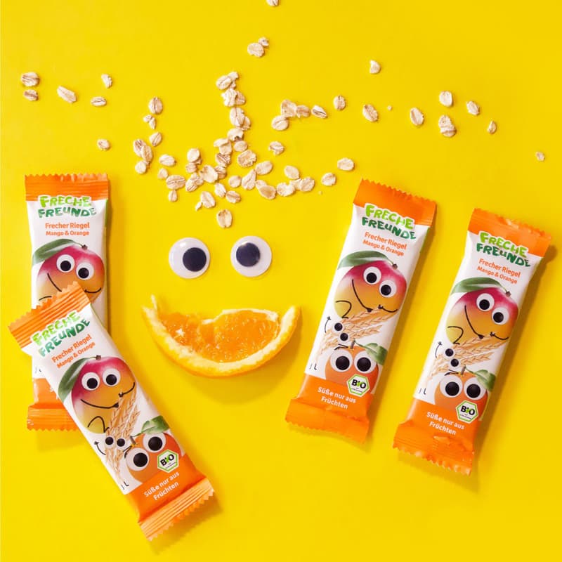 Freche Freunde BIO Frecher Riegel Mango & Orange
