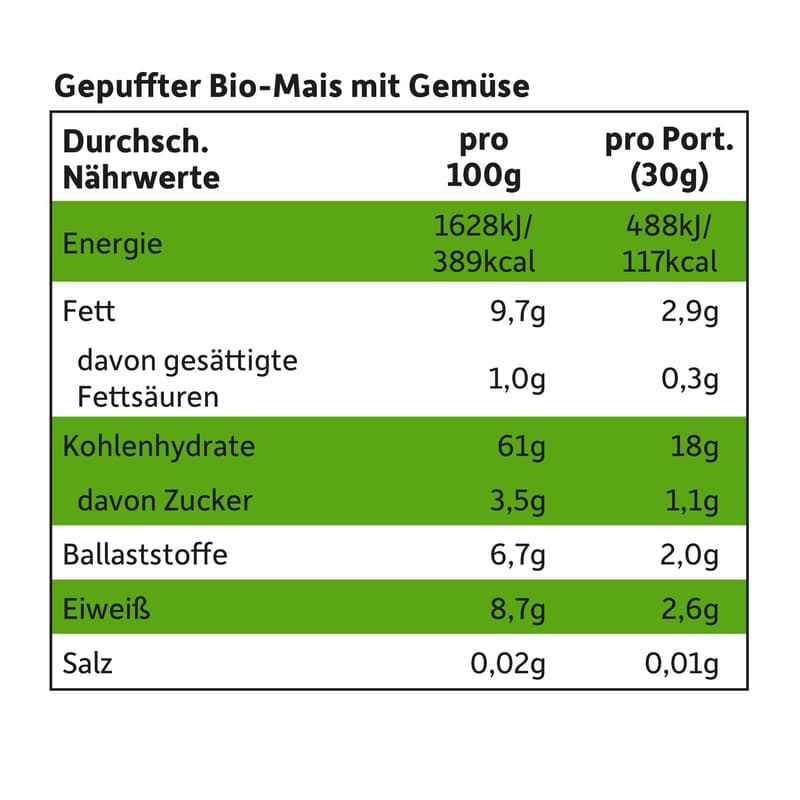 Freche Freunde BIO Knusper-Sticks Bunter Gemüse-Mix