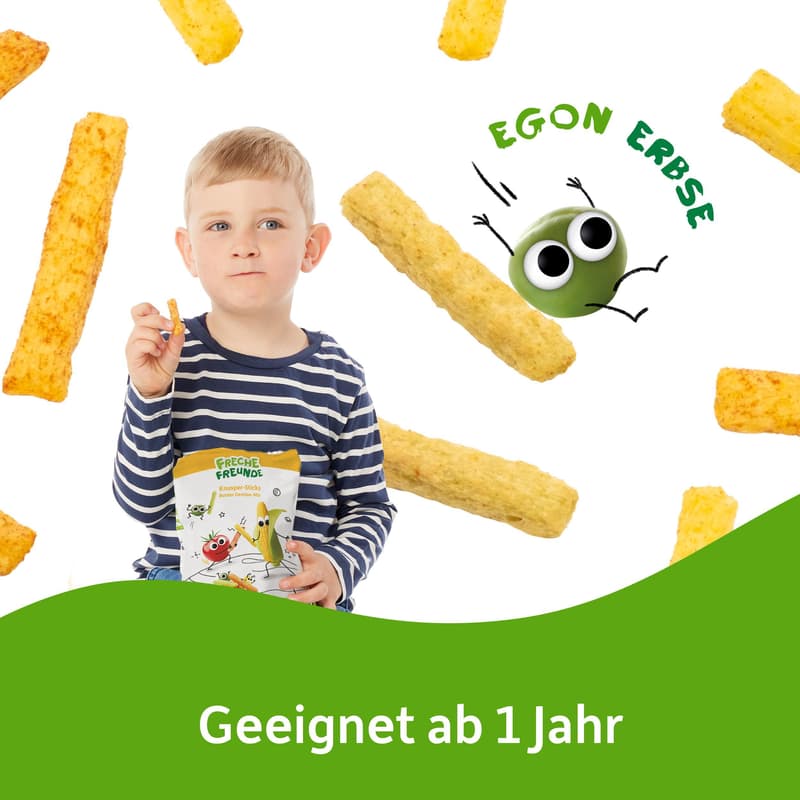 Freche Freunde BIO Knusper-Sticks Bunter Gemüse-Mix