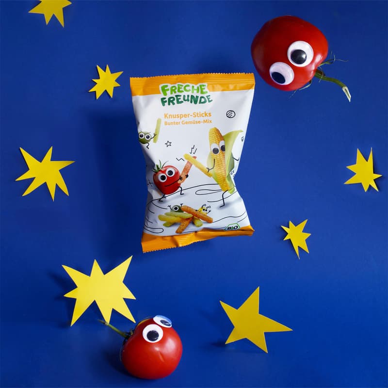 Freche Freunde BIO Knusper-Sticks Bunter Gemüse-Mix