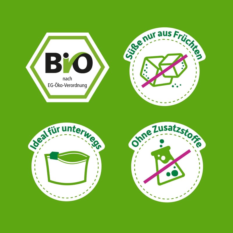 Freche Freunde BIO Frecher Riegel Banane, Rote Traube & Aronia