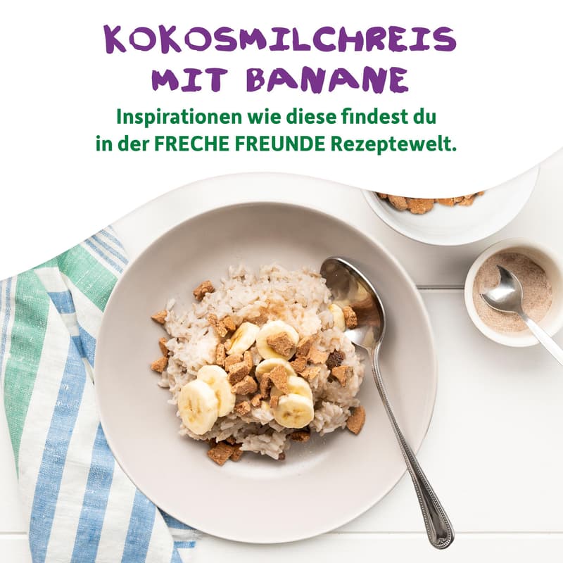 Freche Freunde Kids Organic Crunchy Sticks with Hazelnut, Cocoa & Coconut Cream Filling 23g