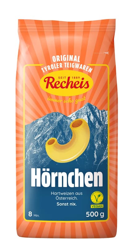 Recheis Tyrolean Pasta Horns