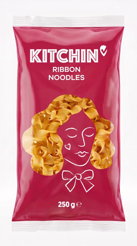 Kitchin Wok Bandnudeln mit Ei