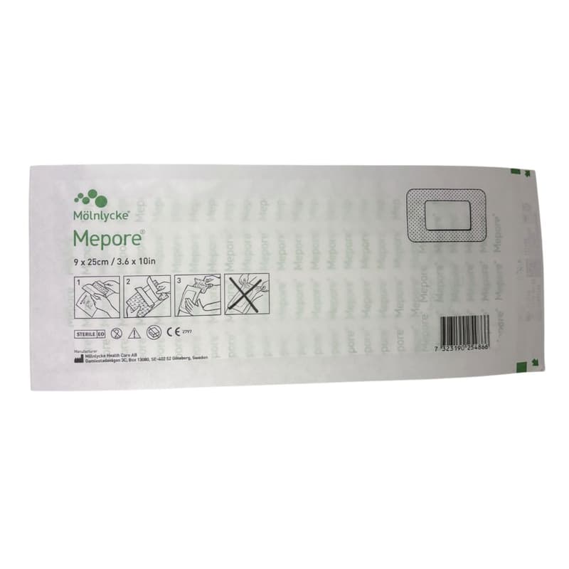Mepore Verband steril 9X25CM