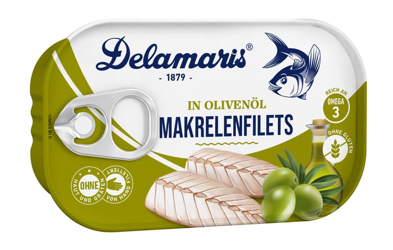 Delamaris Mackerel Fillets in Olive Oil
