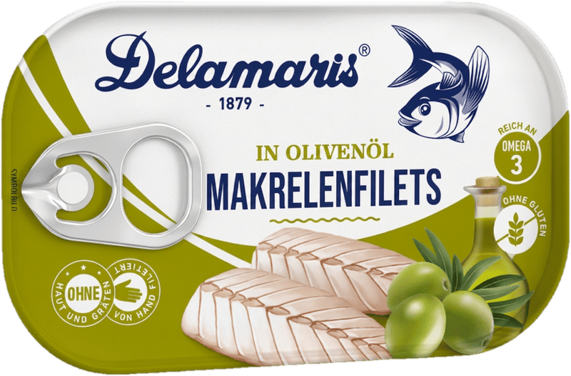 Delamaris Mackerel Fillets in Olive Oil