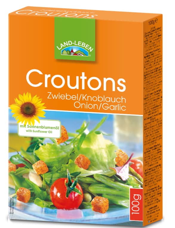 LAND-LEBEN Croutons Onion & Garlic