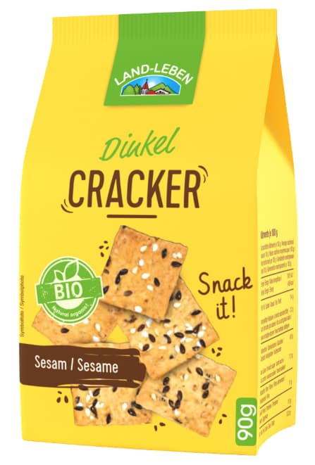 LAND-LEBEN BIO Cracker Sesam