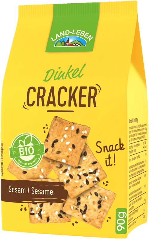 LAND-LEBEN BIO Cracker Sesam