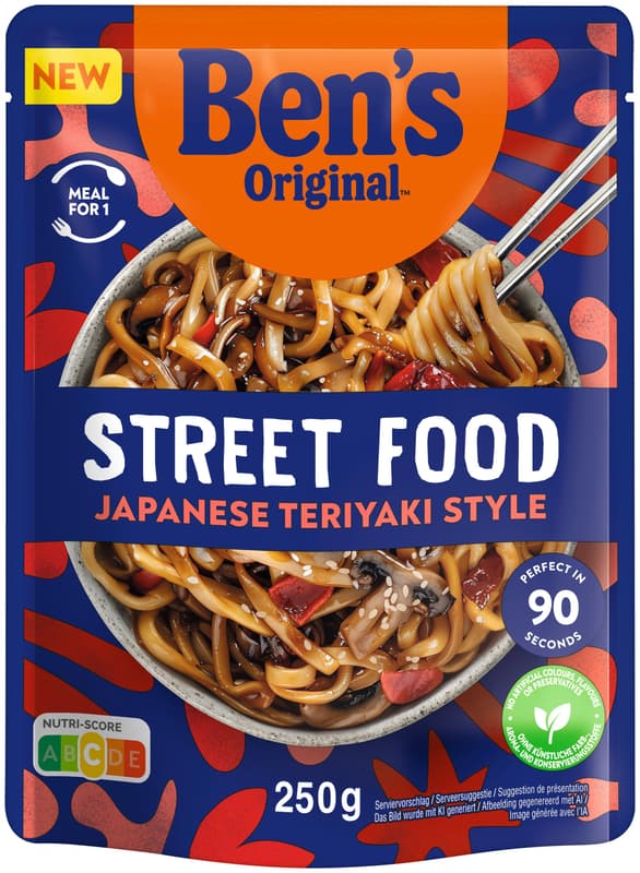 Ben's Original™ Street Food Japanese Teriyaki Style Noodles