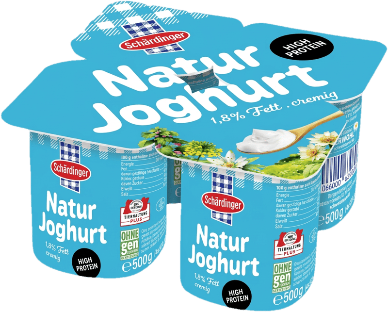 Schärdinger Naturjoghurt 1,8% 4x125 g
