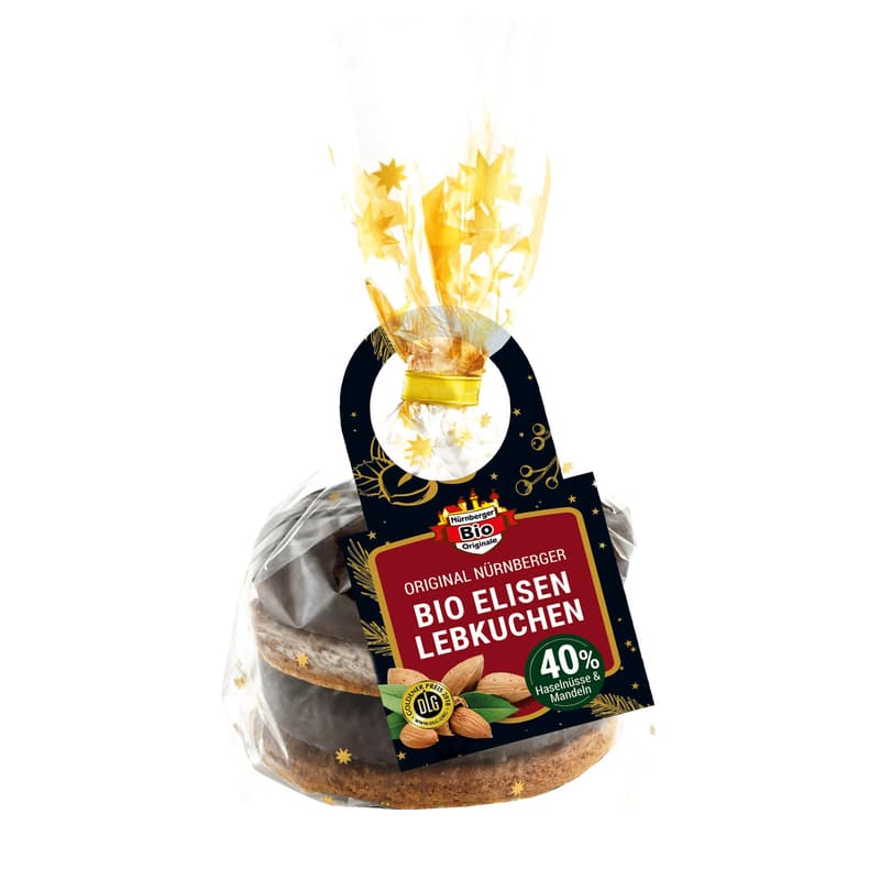 Original Nürnberger BIO Elisenlebkuchen 4 Stk. in Geschenksdose