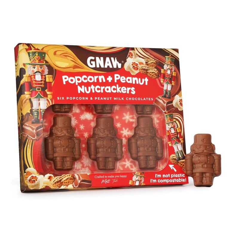 GNAW Mini Nutcracker Popcorn & Peanut