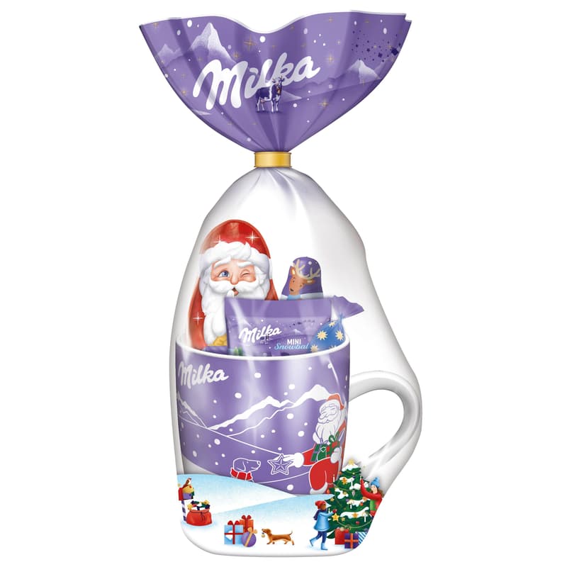 Milka Weihnachtsbecher