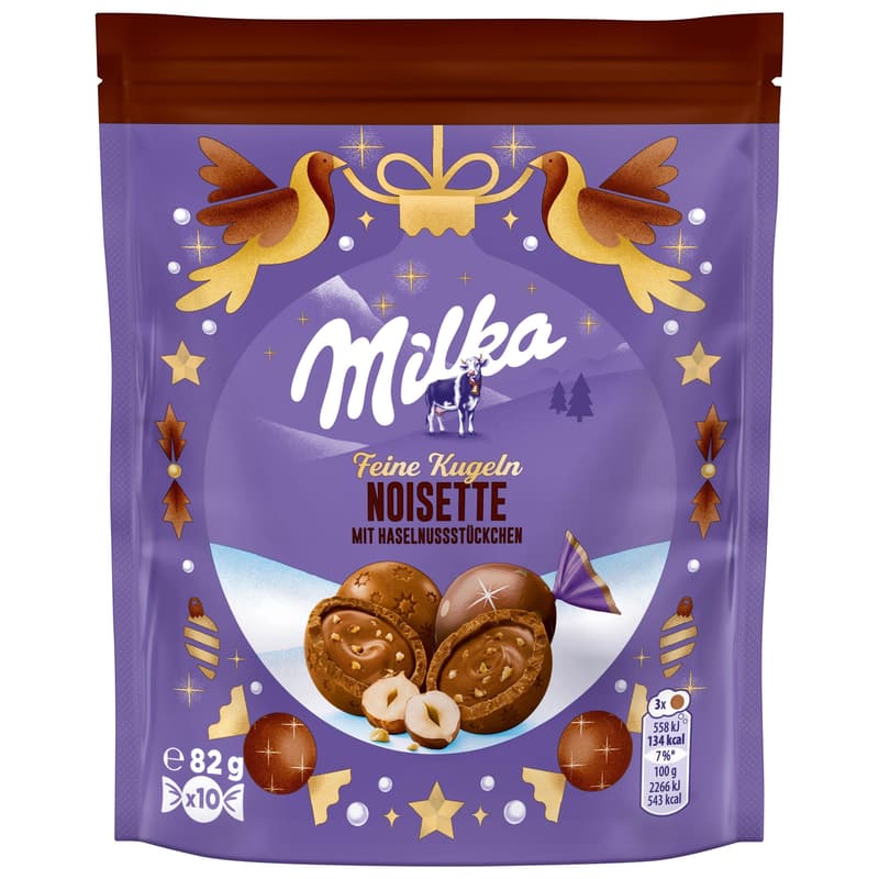 Milka Feine Kugeln Noisette
