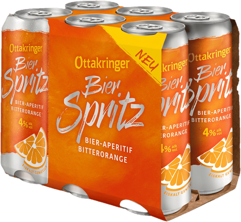 Ottakringer Bier Spritz 6x0,33l (EinwegPFAND)