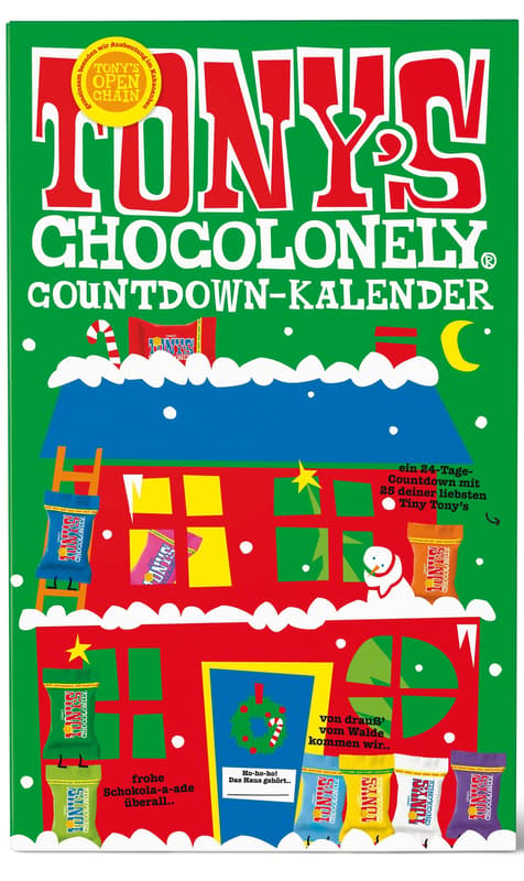 Tony's Chocolonely Countdown-Kalender groß