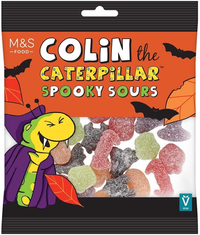 Marks & Spencer Colin The Caterpillar Spooky Sours