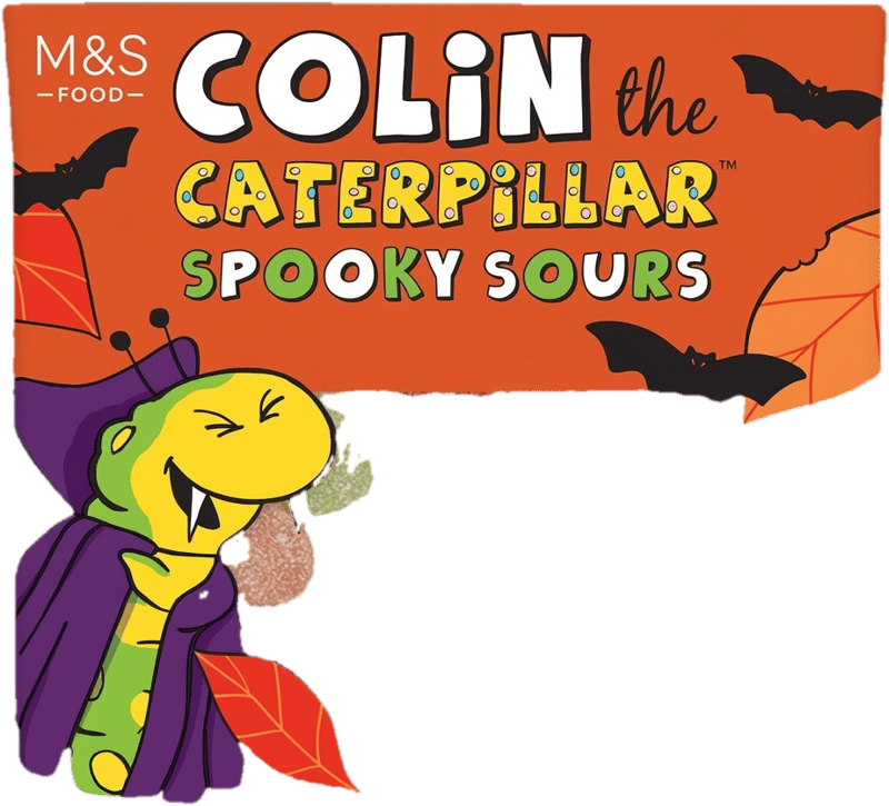 Marks & Spencer Colin The Caterpillar Spooky Sours