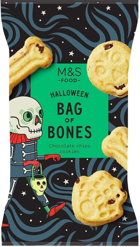Marks & Spencer Bag of Bones Zartbitter-Schokobutterkekse