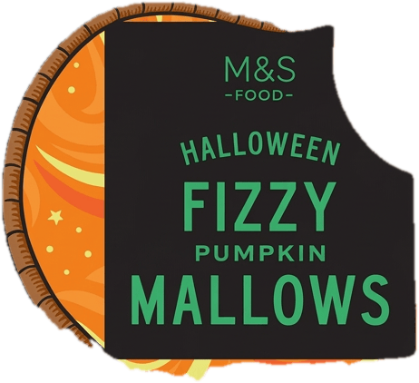 Marks & Spencer Sour Fright Pumpkin Mallows