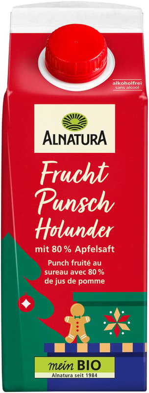 Alnatura BIO Frucht Punsch Holunder