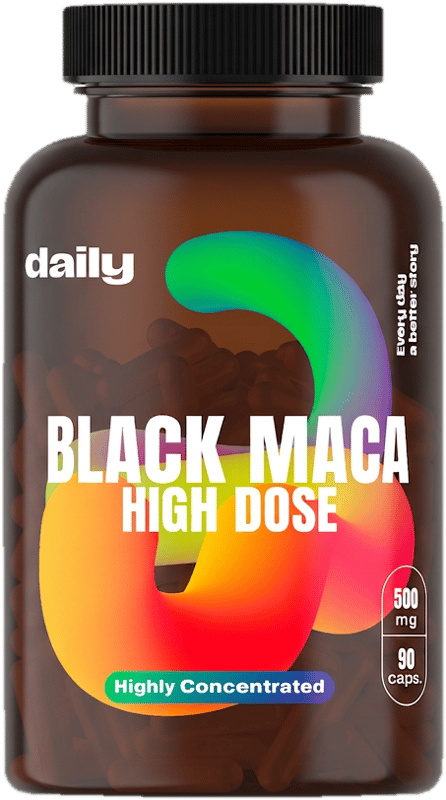 Daily Hoch dosierte Schwarze Maca