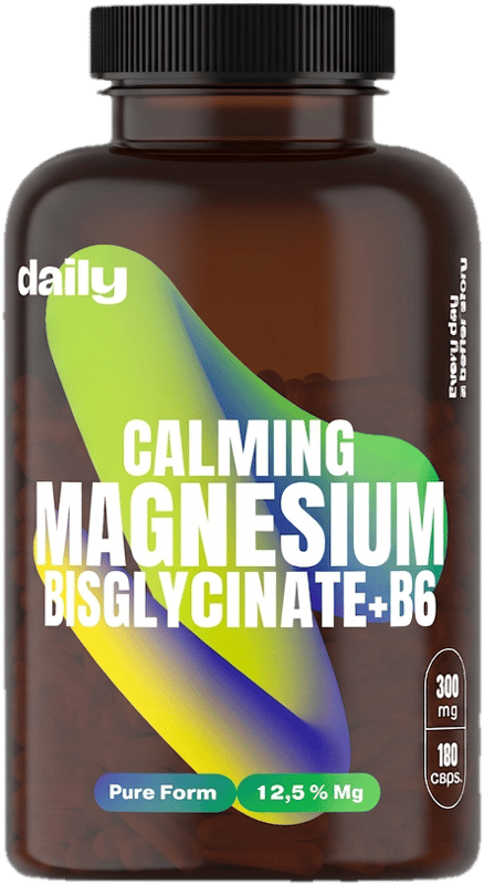 Daily Beruhigendes Magnesiumbisglycinat + B6